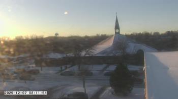 Weather camera view of St. Michael Catholic School.