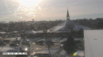 Weather camera view of St. Michael Catholic School.