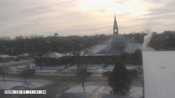 Weather camera view of St. Michael Catholic School.