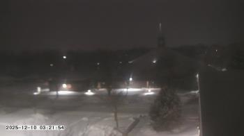 Weather camera view of St. Michael Catholic School.