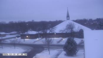 Weather camera view of St. Michael Catholic School.