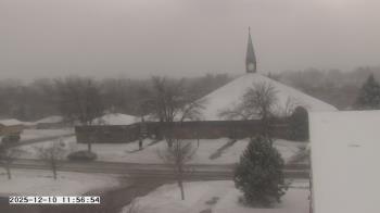 Weather camera view of St. Michael Catholic School.