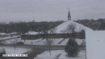 Weather camera view of St. Michael Catholic School.
