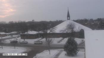 Weather camera view of St. Michael Catholic School.