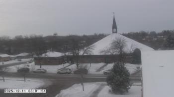 Weather camera view of St. Michael Catholic School.