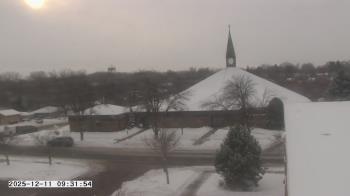 Weather camera view of St. Michael Catholic School.