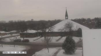 Weather camera view of St. Michael Catholic School.