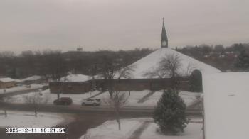 Weather camera view of St. Michael Catholic School.