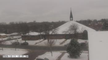 Weather camera view of St. Michael Catholic School.