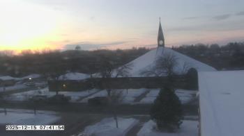 Weather camera view of St. Michael Catholic School.