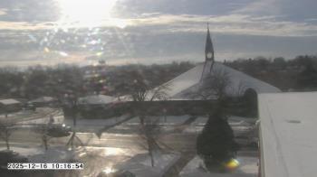 Weather camera view of St. Michael Catholic School.