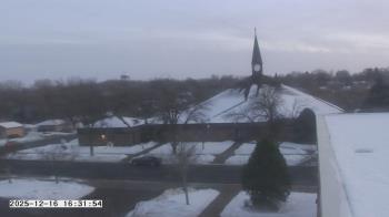 Weather camera view of St. Michael Catholic School.