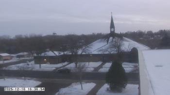 Weather camera view of St. Michael Catholic School.