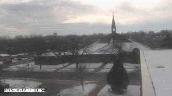 Weather camera view of St. Michael Catholic School.