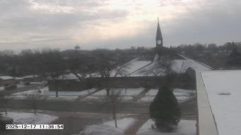 Weather camera view of St. Michael Catholic School.