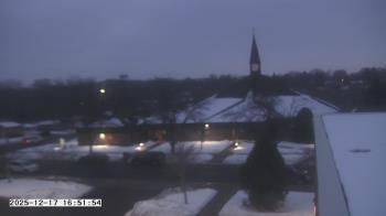 Weather camera view of St. Michael Catholic School.