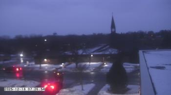 Weather camera view of St. Michael Catholic School.
