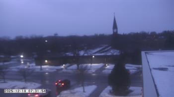 Weather camera view of St. Michael Catholic School.