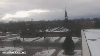 Weather camera view of St. Michael Catholic School.