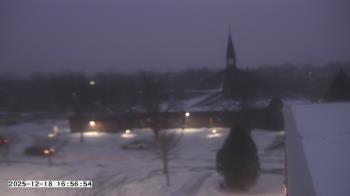 Weather camera view of St. Michael Catholic School.