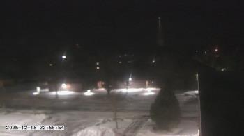 Weather camera view of St. Michael Catholic School.