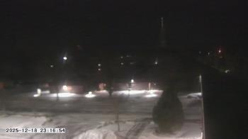Weather camera view of St. Michael Catholic School.
