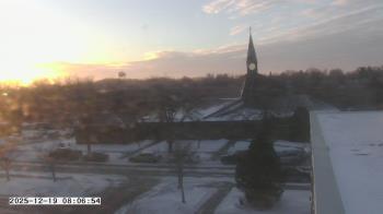 Weather camera view of St. Michael Catholic School.