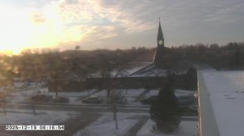 Weather camera view of St. Michael Catholic School.
