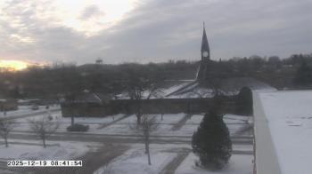 Weather camera view of St. Michael Catholic School.