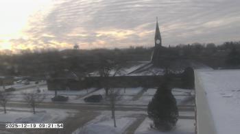 Weather camera view of St. Michael Catholic School.