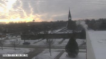 Weather camera view of St. Michael Catholic School.