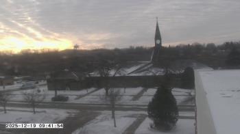 Weather camera view of St. Michael Catholic School.