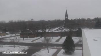 Weather camera view of St. Michael Catholic School.
