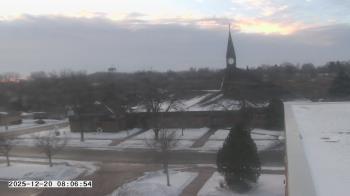 Weather camera view of St. Michael Catholic School.
