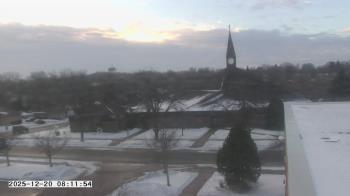 Weather camera view of St. Michael Catholic School.