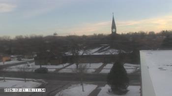 Weather camera view of St. Michael Catholic School.