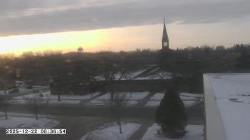 Weather camera view of St. Michael Catholic School.