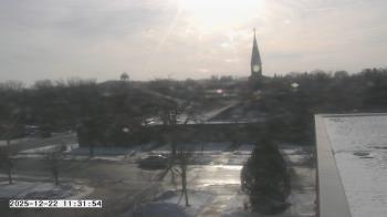 Weather camera view of St. Michael Catholic School.
