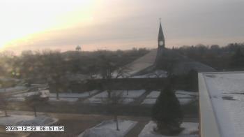 Weather camera view of St. Michael Catholic School.