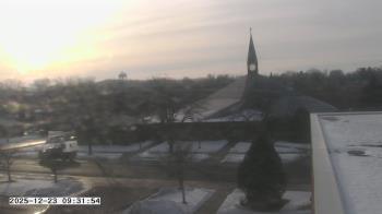 Weather camera view of St. Michael Catholic School.