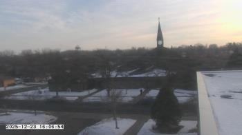 Weather camera view of St. Michael Catholic School.
