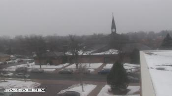 Weather camera view of St. Michael Catholic School.