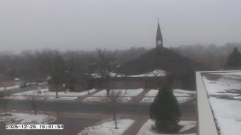 Weather camera view of St. Michael Catholic School.
