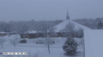 Weather camera view of St. Michael Catholic School.