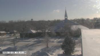 Weather camera view of St. Michael Catholic School.