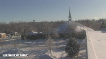 Weather camera view of St. Michael Catholic School.