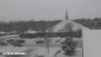 Weather camera view of St. Michael Catholic School.