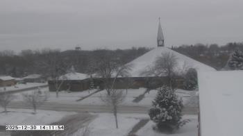 Weather camera view of St. Michael Catholic School.