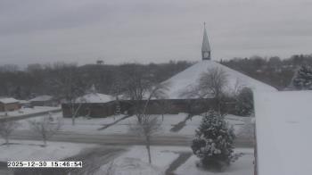 Weather camera view of St. Michael Catholic School.