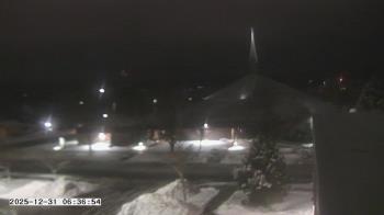 Weather camera view of St. Michael Catholic School.